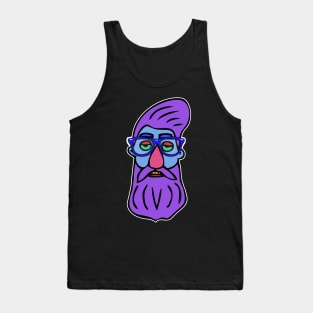 Hipster Head #6 Tank Top